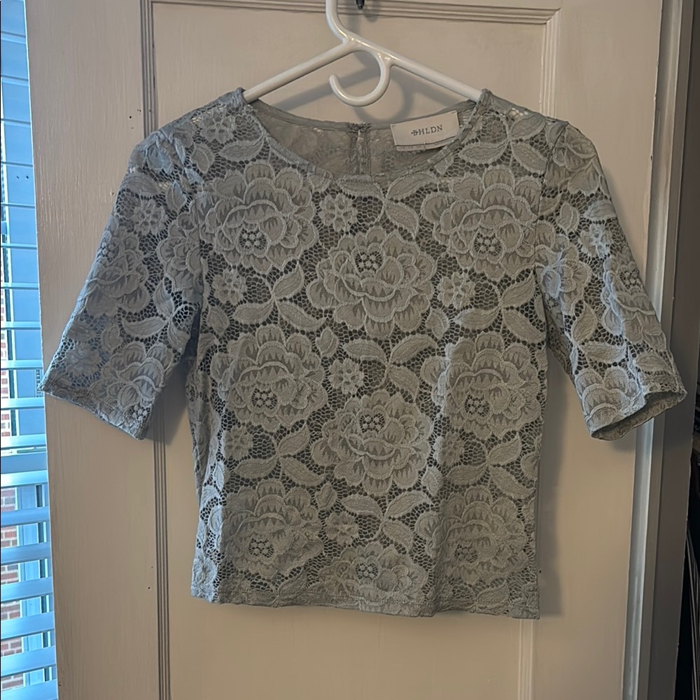 Cropped BHLDN Lace Women Top